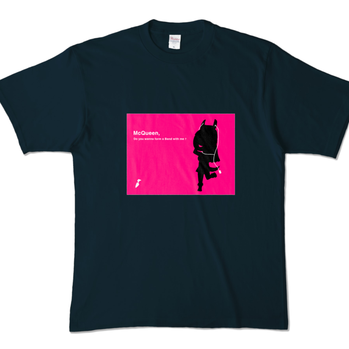 カラーTシャツ - XL - ネイビー (濃色)