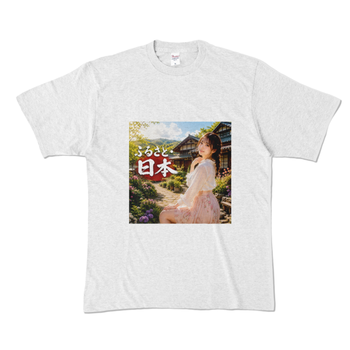 カラーTシャツ - XL - アッシュ （淡色）
