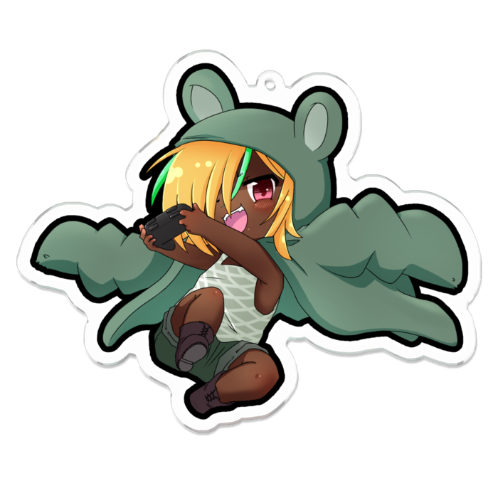 アクリルキーホルダー - 100 x 100 (mm)