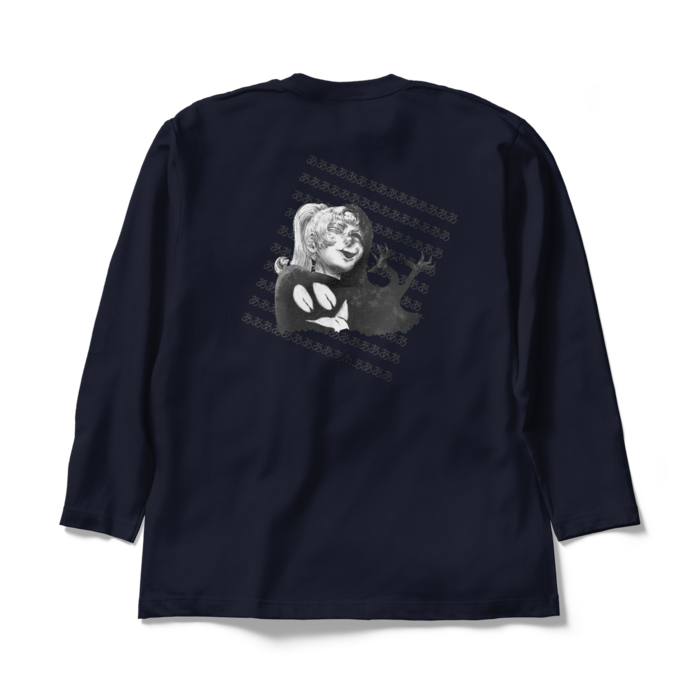 ロングスリーブTシャツ - XL - ネイビー