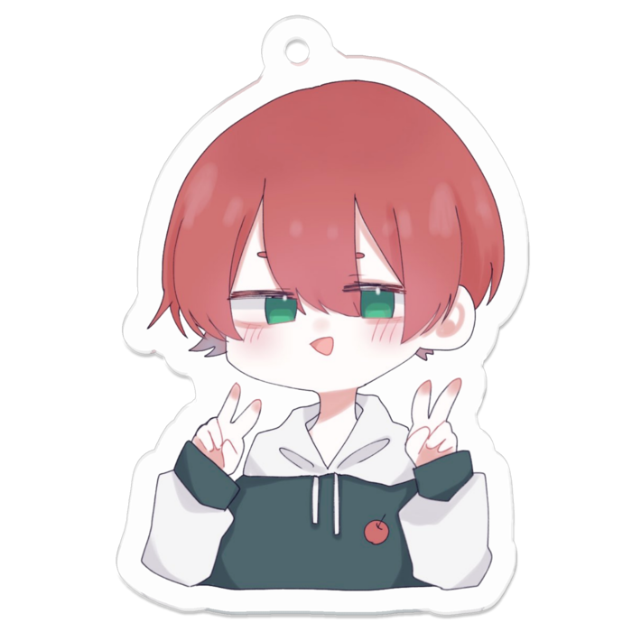 アクリルキーホルダー - 50 x 50 (mm)