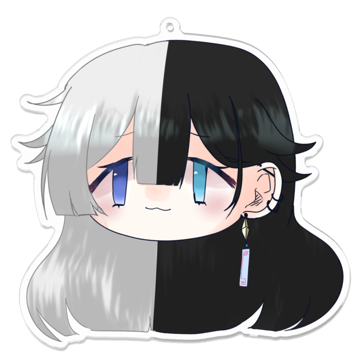 アクリルキーホルダー - 100 x 100 (mm)