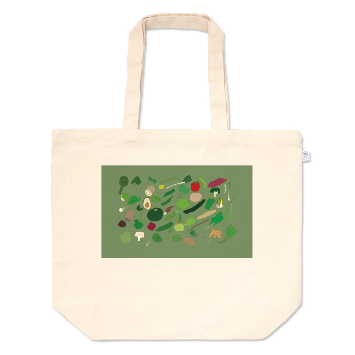 トートバッグ - L - プリント面積中