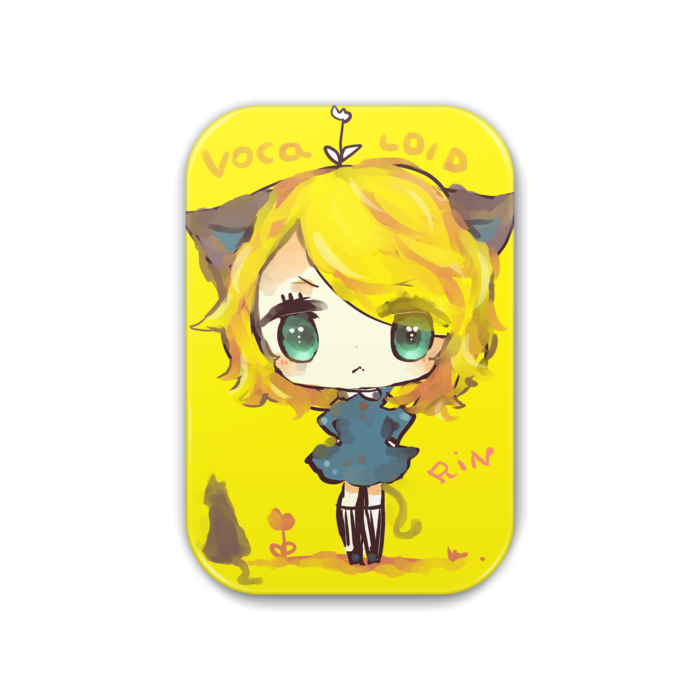 缶バッジ - 角丸 51x76mm