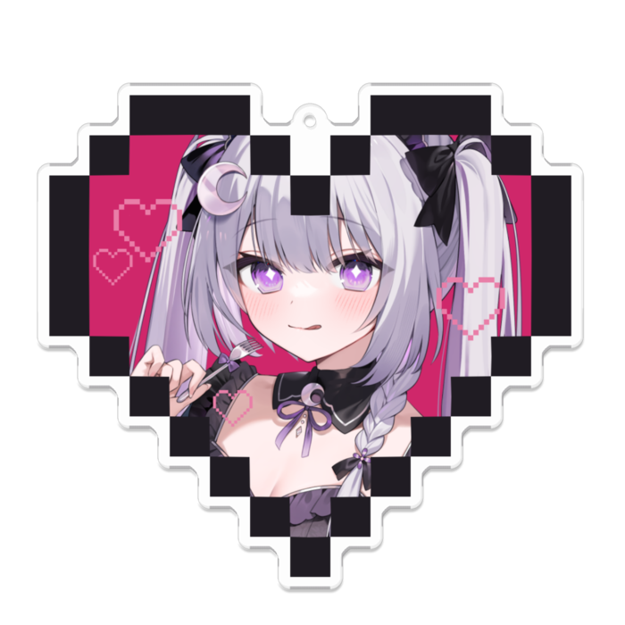 アクリルキーホルダー - 100 x 100 (mm)