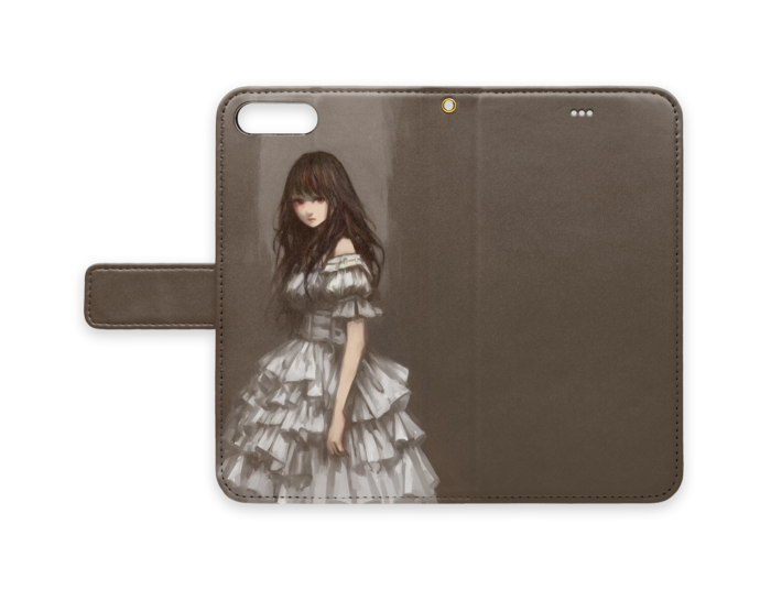 手帳型iPhoneケース - iPhone 8 Plus / 7 Plus - ストラップ穴 あり