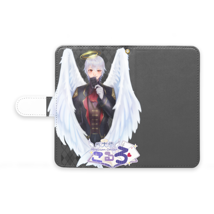 手帳型Androidケース - M - ストラップ穴 あり