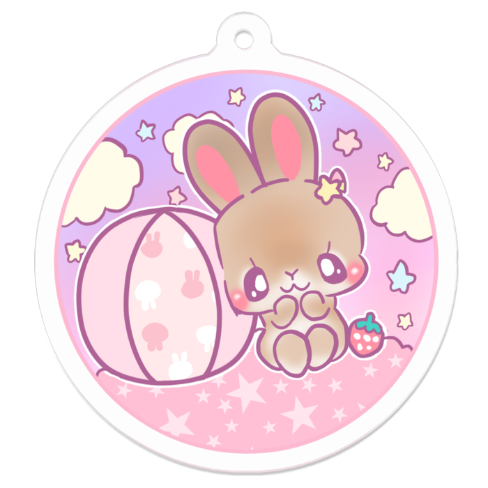 アクリルキーホルダー - 50 x 50 (mm)