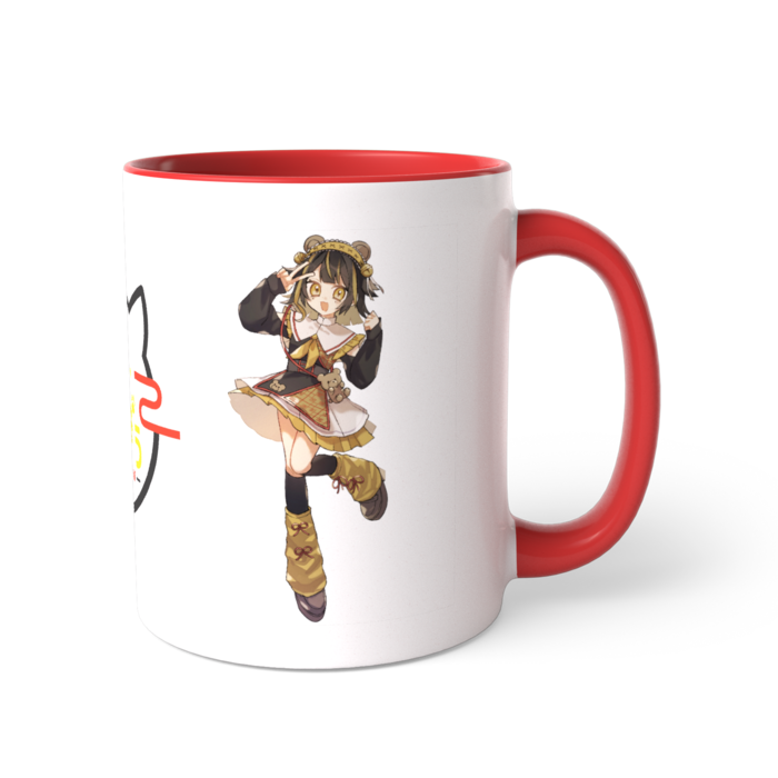 ツートンカラーマグカップ - 直径 8.2cm / 高さ 9.5cm