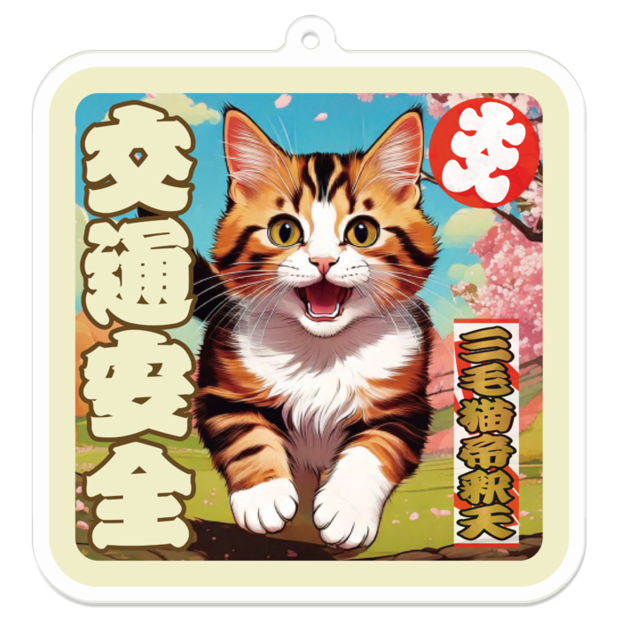 アクリルキーホルダー - 70 x 70 (mm)
