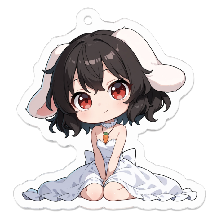 アクリルキーホルダー - 50 x 50 (mm)(キャラのみ)