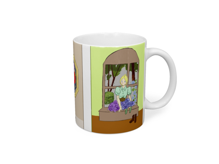マグカップ - 直径 8 cm / 高さ 9.5 cm