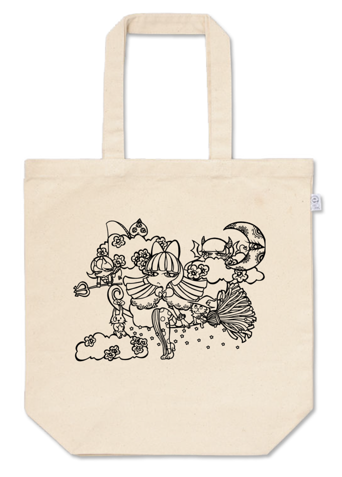 トートバッグ - M - プリント面積中