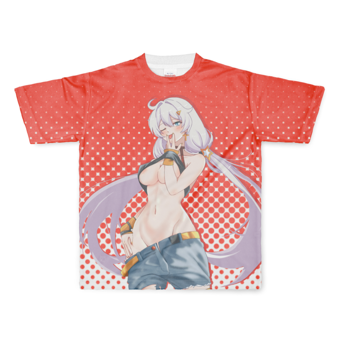 フルグラフィックTシャツ - L - 両面印刷