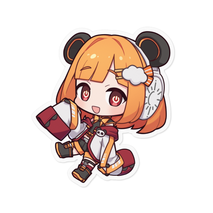 ステッカー - 100 x 100 (mm)