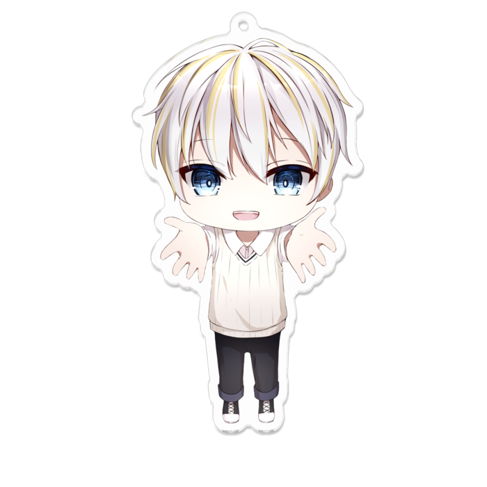 アクリルキーホルダー - 100 x 100 (mm)