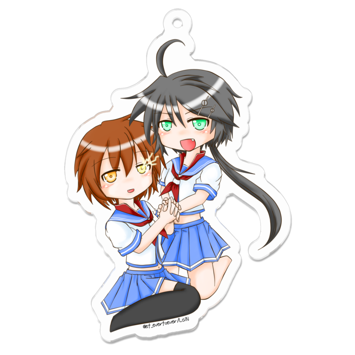 アクリルキーホルダー - 70 x 70 (mm)