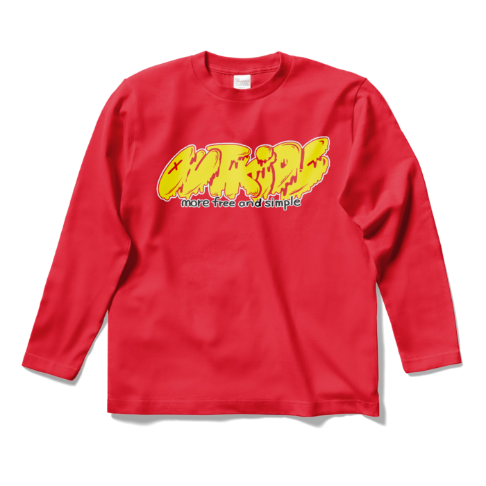 ロングスリーブTシャツ - S - レッド