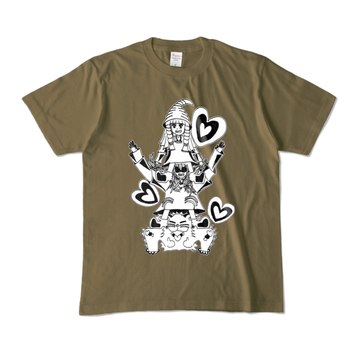 カラーTシャツ - M - オリーブ (濃色)