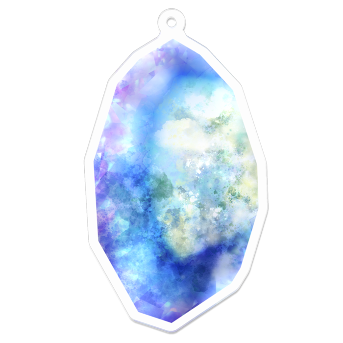 アクリルキーホルダー - 70 x 70 (mm)
