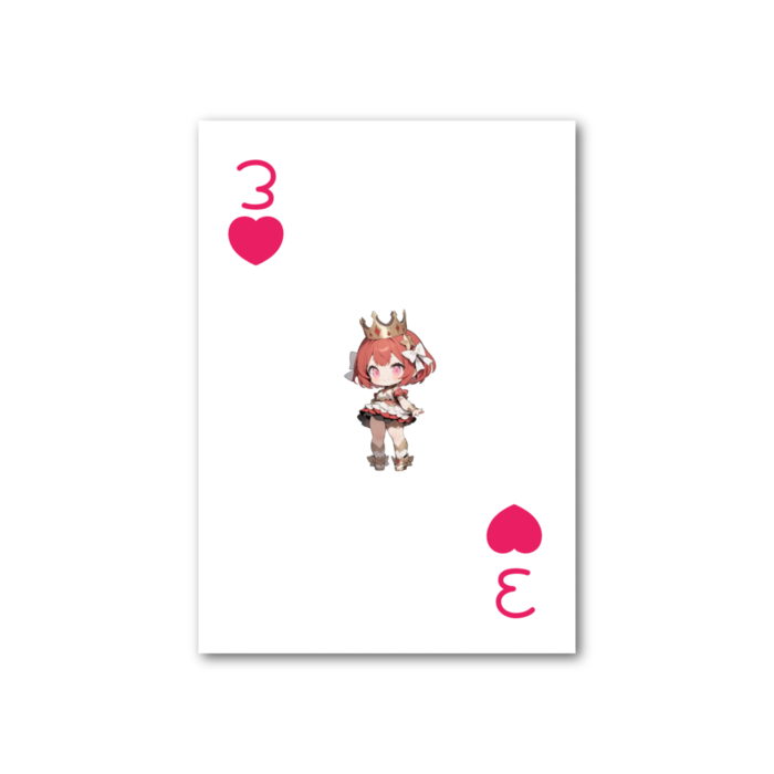 フォト風カード - 縦 - 両面