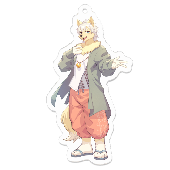 アクリルキーホルダー - 70 x 70 (mm)