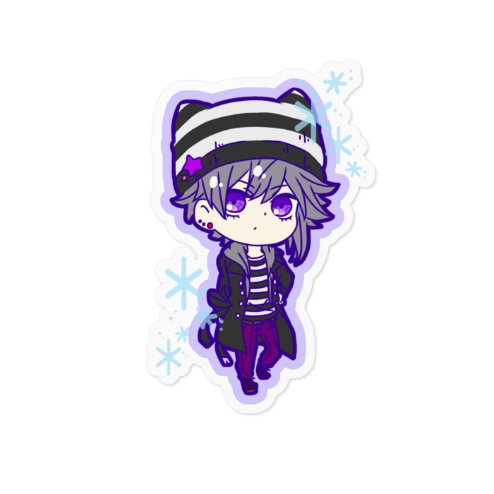 ステッカー - 100 x 100 (mm)