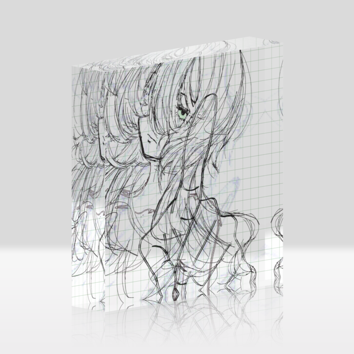 アクリルブロック - 100x100mm