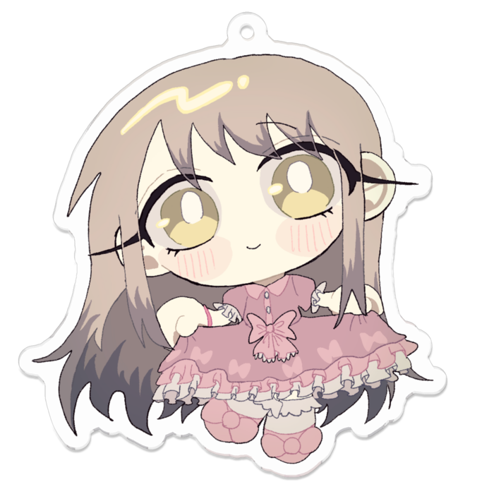 アクリルキーホルダー - 70 x 70 (mm)