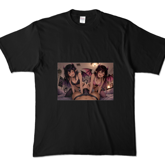 カラーTシャツ - XL - ブラック （濃色）