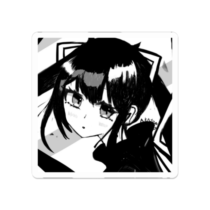 アクリルバッジ - 50 x 50 (mm)