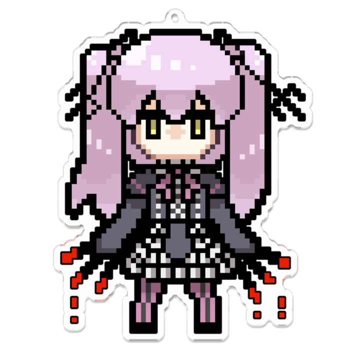 アクリルキーホルダー（コーティング） - 100 x 100 (mm)