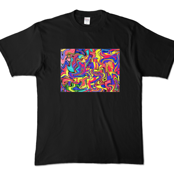カラーTシャツ - XL - ブラック (濃色)