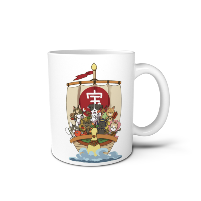 マグカップ - 直径 8 cm / 高さ 9.5 cm