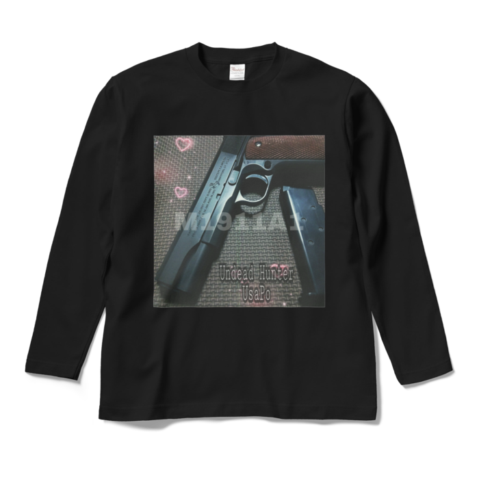 ロングスリーブTシャツ - M - ブラック