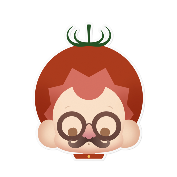 ステッカー - 160 x 160 (mm)