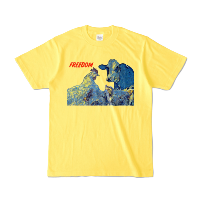 カラーTシャツ - S - イエロー (濃色)