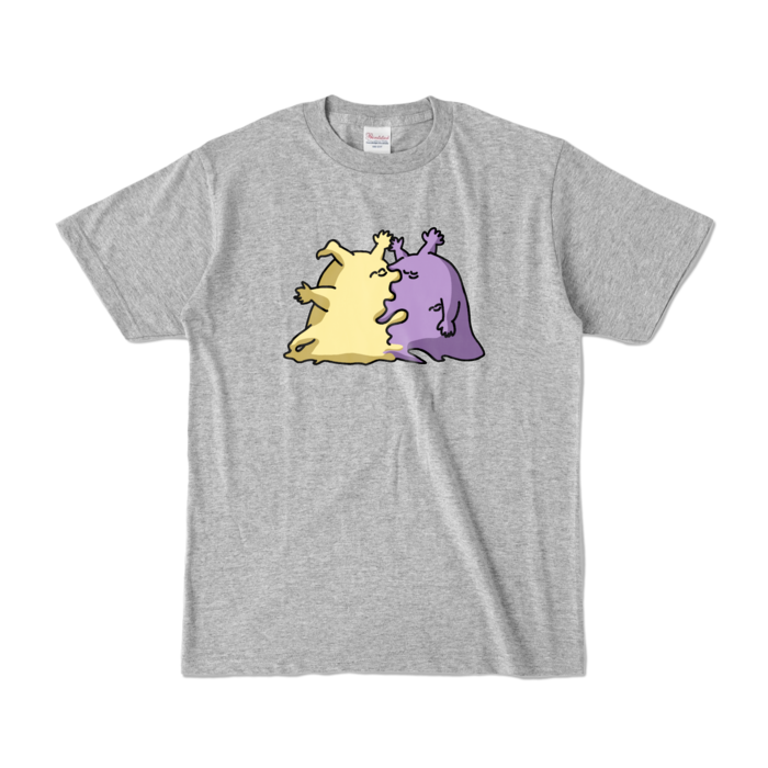カラーTシャツ - S - 杢グレー (濃色)