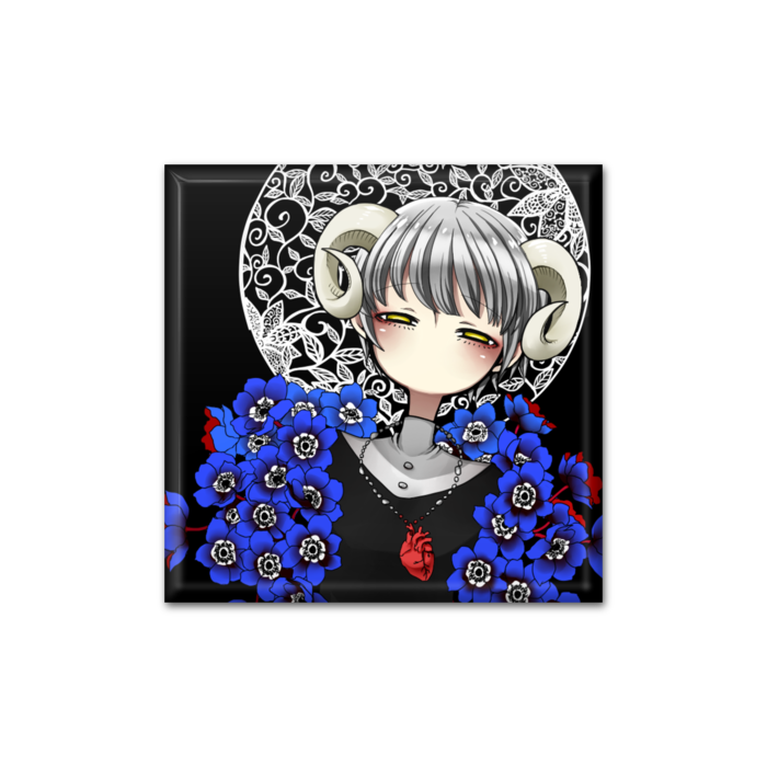 缶バッジ - 四角形40mm