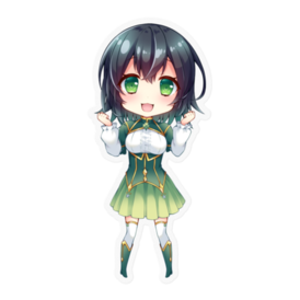 ステッカー Emily Clover Booth