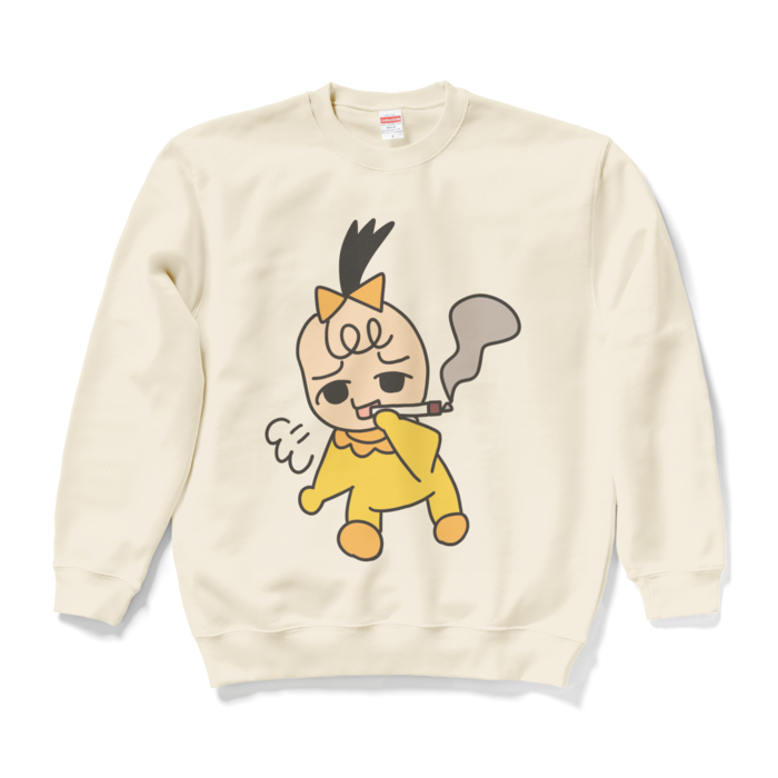 スウェット - L - ナチュラル