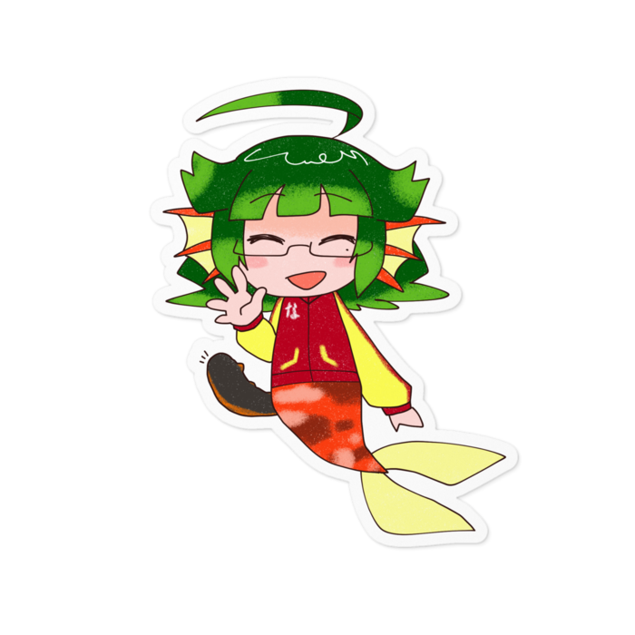 ステッカー - 100 x 100 (mm)