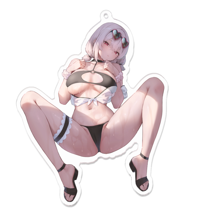 アクリルキーホルダー - 100 x 100 (mm)