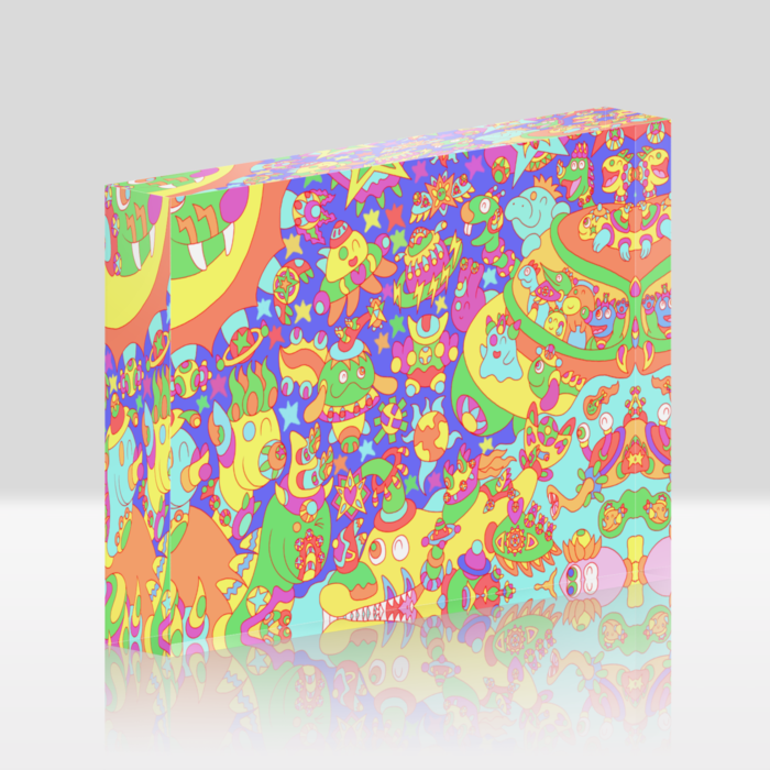 アクリルブロック - 148x100mm(1)