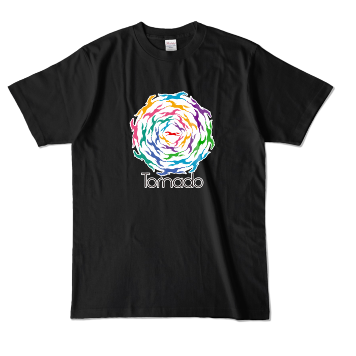 カラーTシャツ - L - ブラック (濃色)