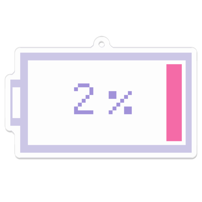 アクリルキーホルダー - 70 x 70 (mm)