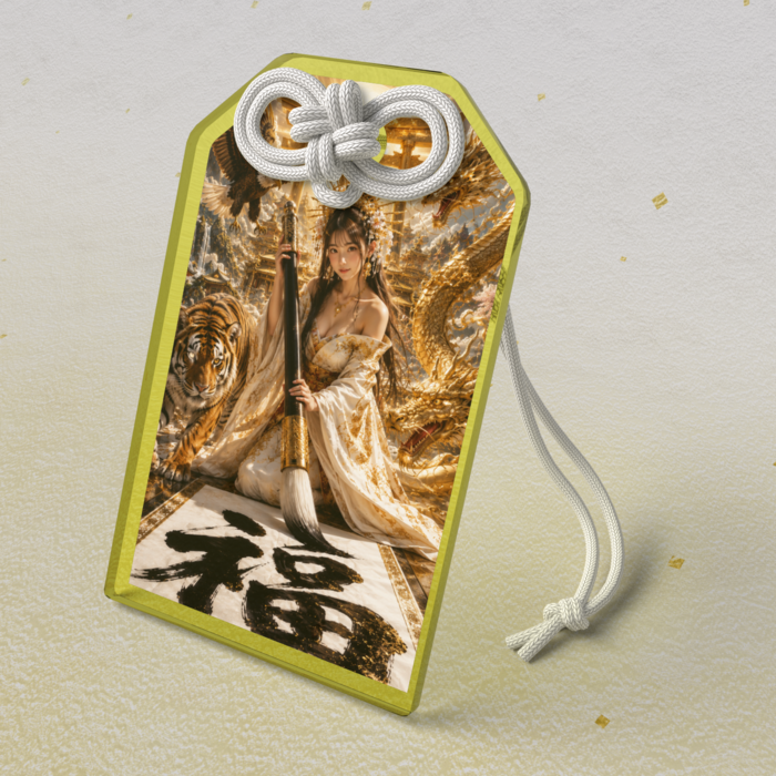 アクリルお守り - 50 × 80mm