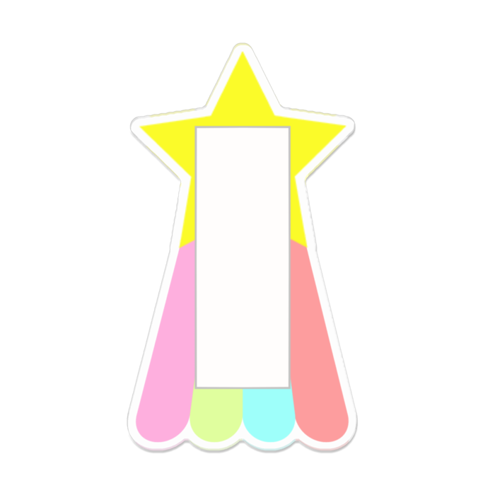 アクリルバッジ:A