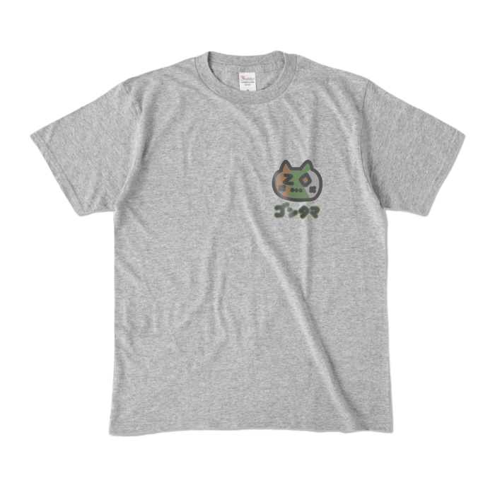 カラーTシャツ - M - 杢グレー (濃色)