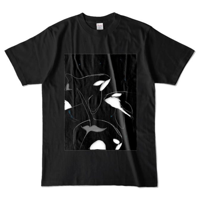 カラーTシャツ - L - ブラック (濃色)